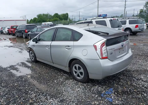 2013 Toyota Prius Two из США, поврежденный, VIN JTDKN3DU5D5621798